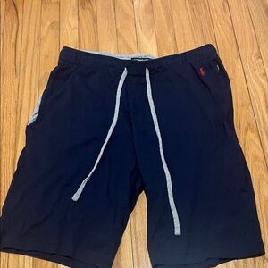 Polo by Ralph Lauren Black Shorts with Gray Details